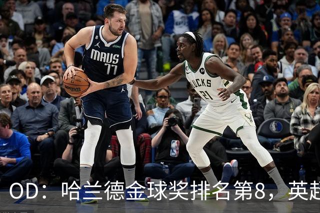 OD：哈兰德金球奖排名第8，英超5人入选